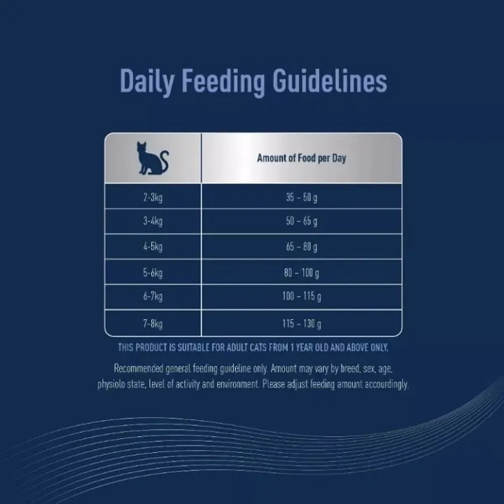 Delizios Premium Dry Cat Food Skin & Coat Care - 1KG