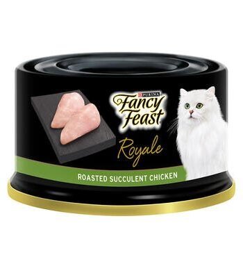 FANCY FEAST Adult Royale Roasted Succulent Chicken Wet Cat Food - 85G