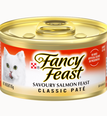 FANCY FEAST Classic Paté Savoury Salmon Feast - 85G
