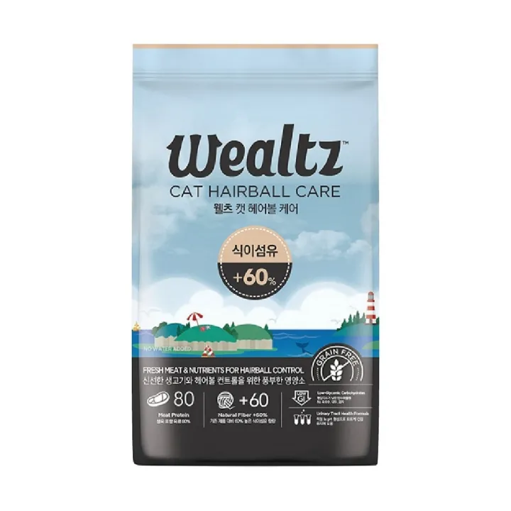 Wealtz Cat Dry Food Hairball Care - 6KG
