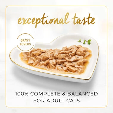 FANCY FEAST® Gravy Lovers Ocean Whitefish & Tuna Feast in Sautéed Seafood Flavour Gravy - 85G