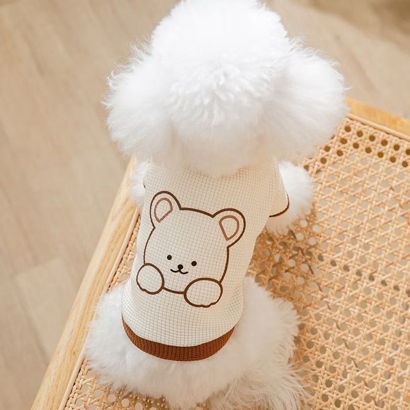 Pet Clothes Cute Bear Dog and Cat Costume M size 2.5kg to 5kg