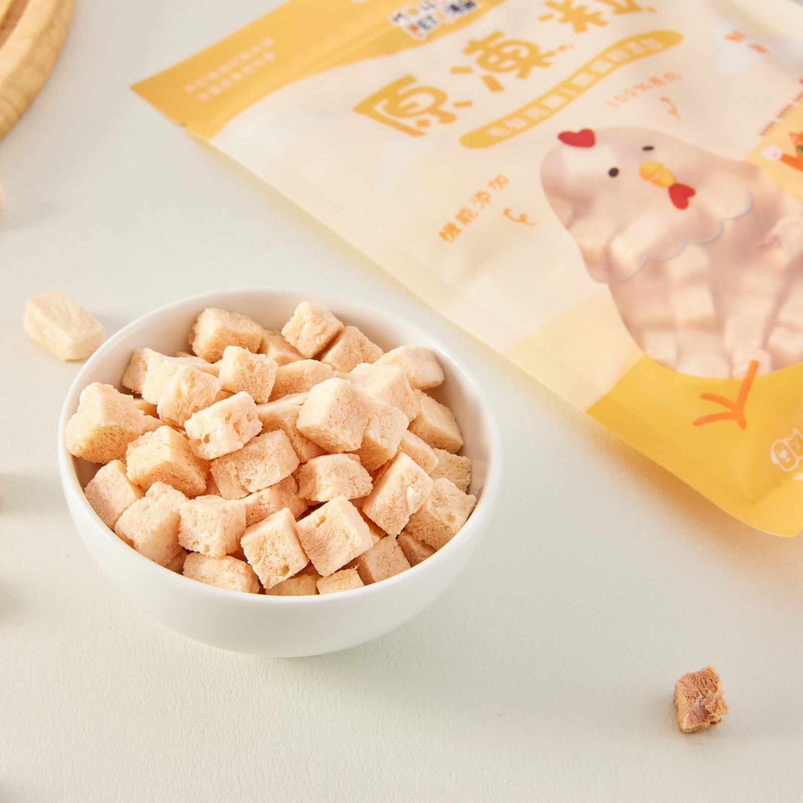 Mowchi Frosticles Tasty Chicken Freeze-dried Cat Snack - 35G